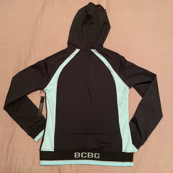 NWT BCBG Maxazria Zip Up Hoodie - Picture 2 of 3